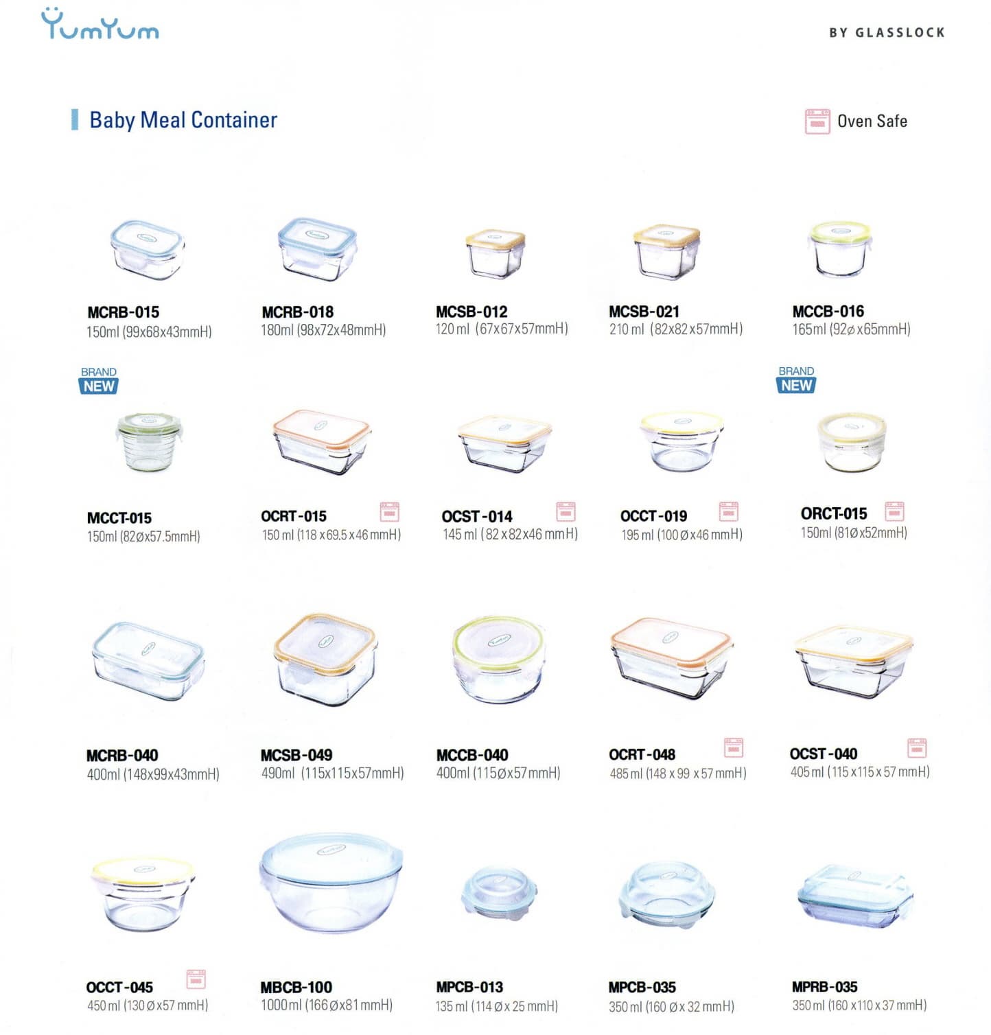 Baby Meal Container(By Glasslock)
