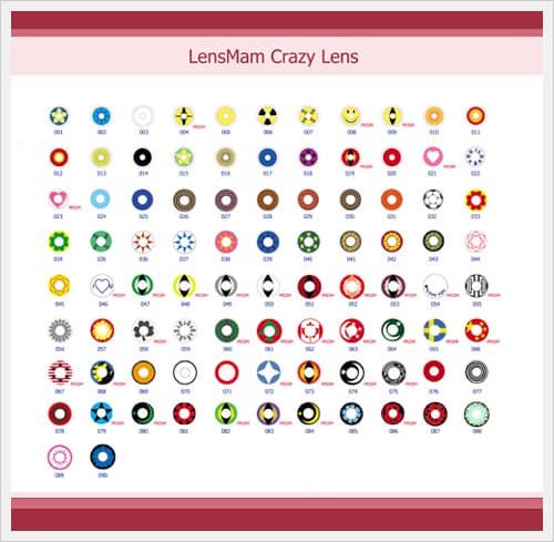 Color Contact Lenses (Crazy)