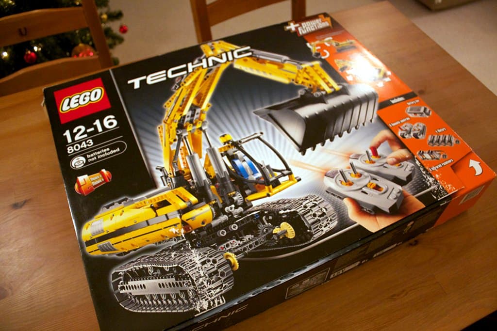 Lab Kollegium Thorny Lego 8043 Technic Motorized Excavator | tradekorea