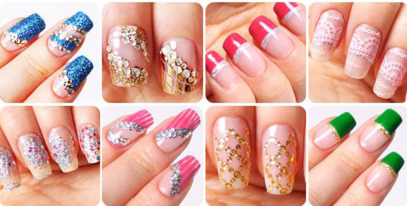 Air brush Nails stickers