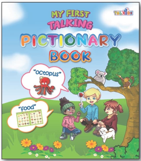 6. My First Talking Pictionary Book-for kids, child