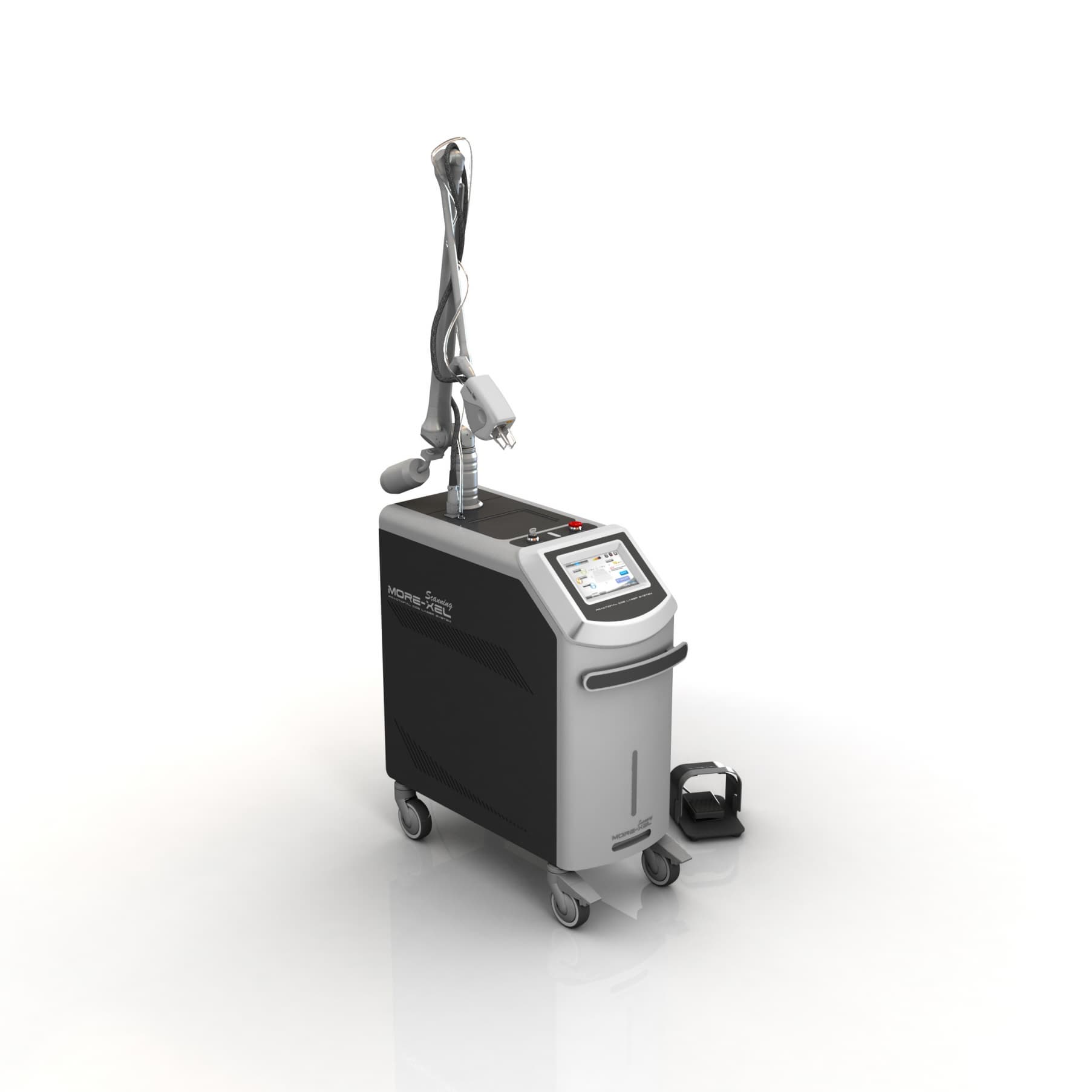 skin analyzing co2 fractional laser with Rf driver