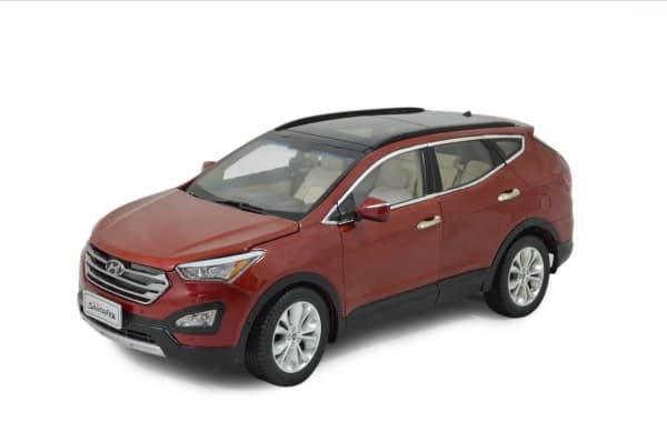 Hyundai Santa Fe Sport Diecast Metal Model Car Toy Die-cast Cars 