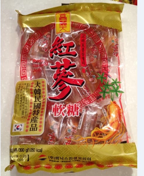 Korean Red Ginseng Soft and Hard Candies