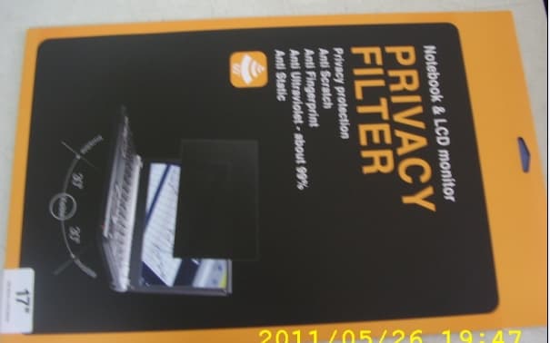 Korean privacy filter for LCD monitor 17