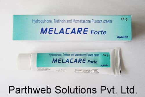Melacare Forte (Hydroquinone, Mometasone, T.)