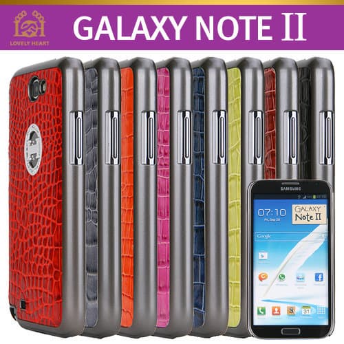 Galaxy NOTE2 Case,GT-N7100,Mobile Phone,Crocodile Leather [LovelyHeart Korea Co., Ltd]