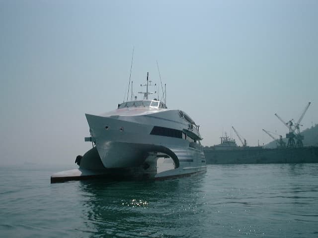 Catamaran Ship