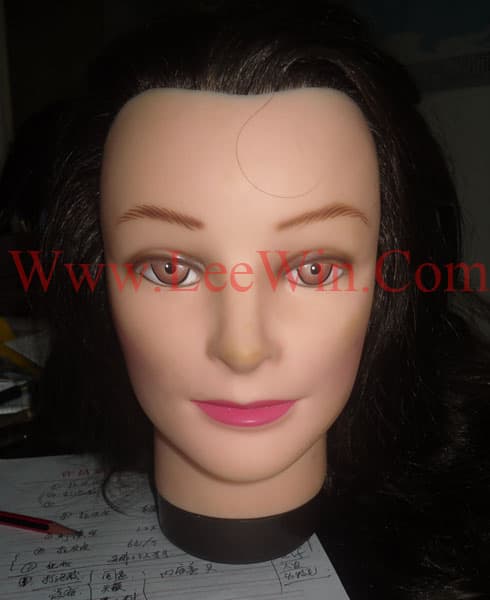 Cheap Human Hair manikin head mannequin head for Salon and School