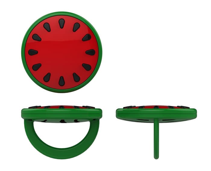 ‘Fresh’ Beads Rattle : [Watermelon]