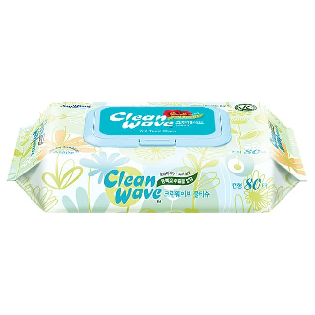 Cleanwave basic(wet wipes/wet tissue)-80sheet