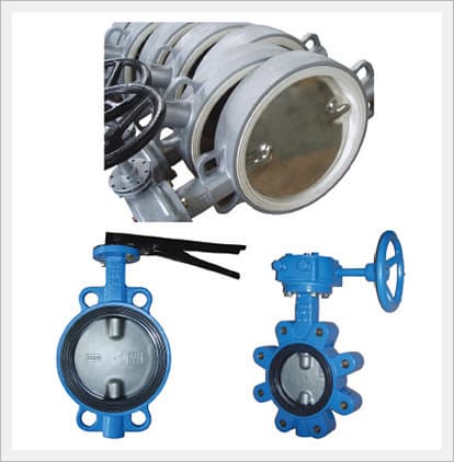 R Class - Rubber Lined Butterfly Valve