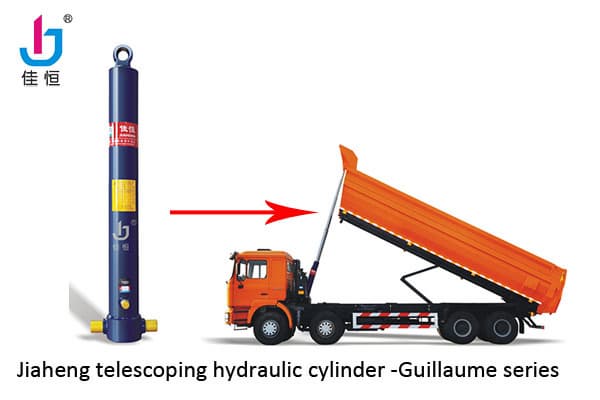 telescopic hydraulic cylinder for semi-trailer dump truck | tradekorea
