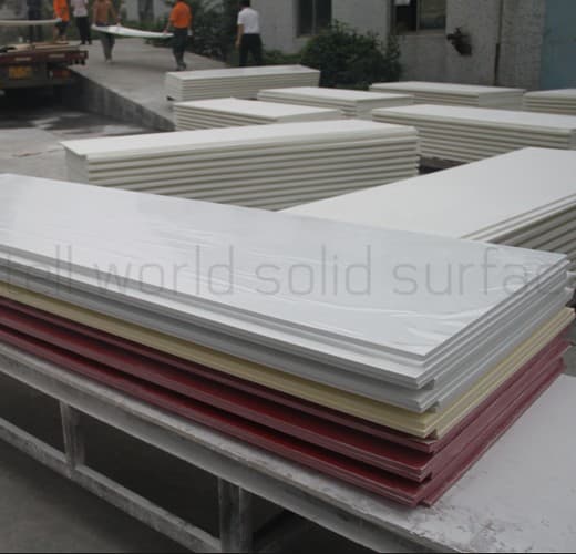 Solid Surface Stone Artificial Stone Corian Stone Slabs Manmade
