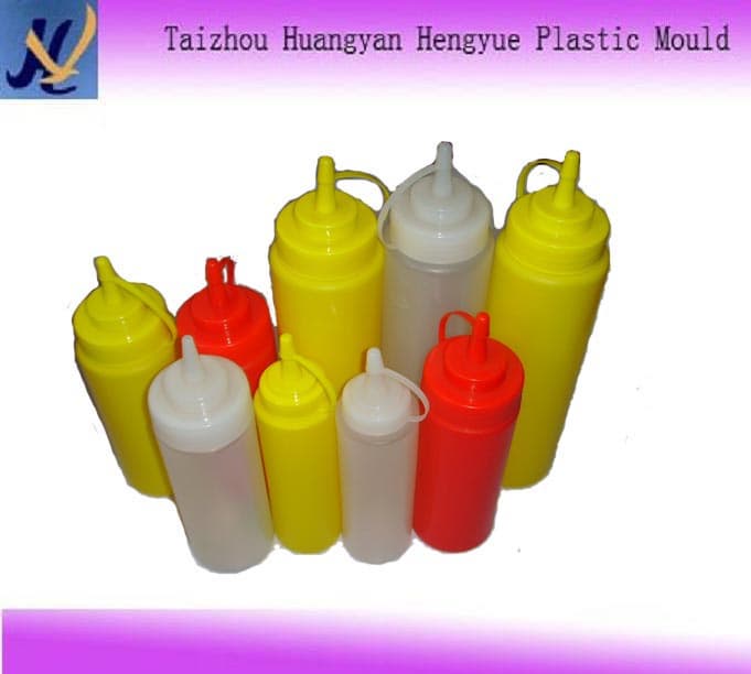 Plastic Condiment Bottles Caps