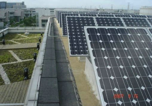 solar power system pictures. JRB-50K type grid- solar power