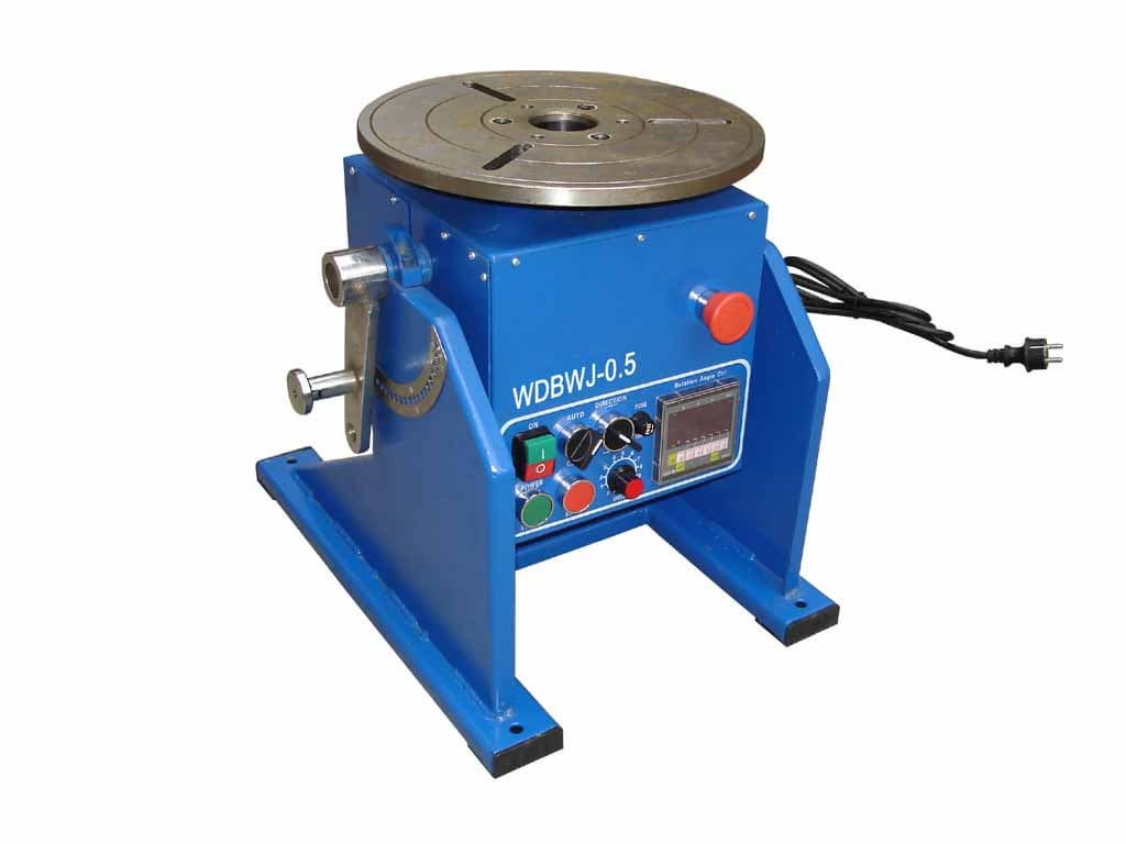 WDBWJ-3 300Kg Welding Positioner Machine For Mig //Tig Welding Turntable Machine