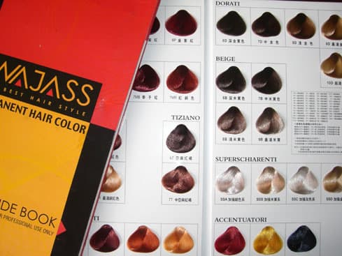 hairdressers colour chart. shades hair colour chart,