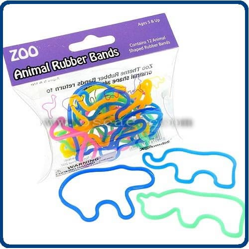 Silly Bandz Shaped Rubber Bands 24 Pack Fantasy Shapes by Character Bandz 