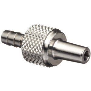 Rapid connector knurling stainless steel