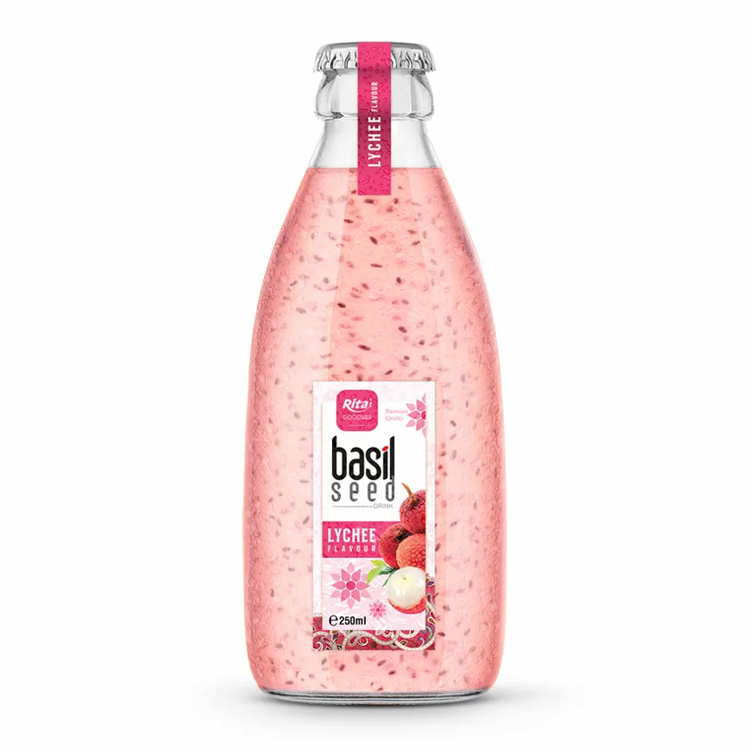 NFC Lychee Flavour Basil Seed Drink