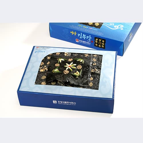 Hojeongga Seaweed Bugak _Korean Fried Kelp_ Gift Set 560g