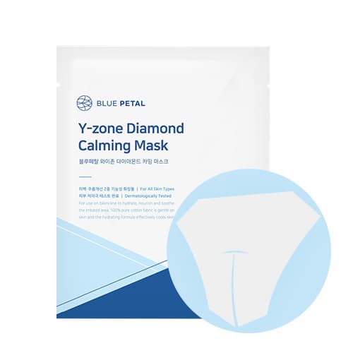 Blue Petal Y_zone Diamond Calming Mask