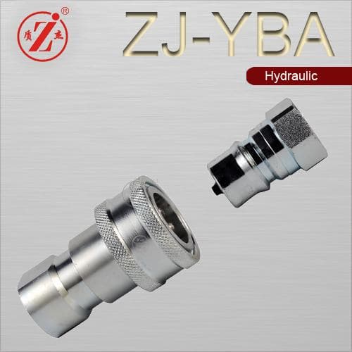 ZJ-YBA ISO 7241-1 Series B Hydraulic Quick Release Coupler