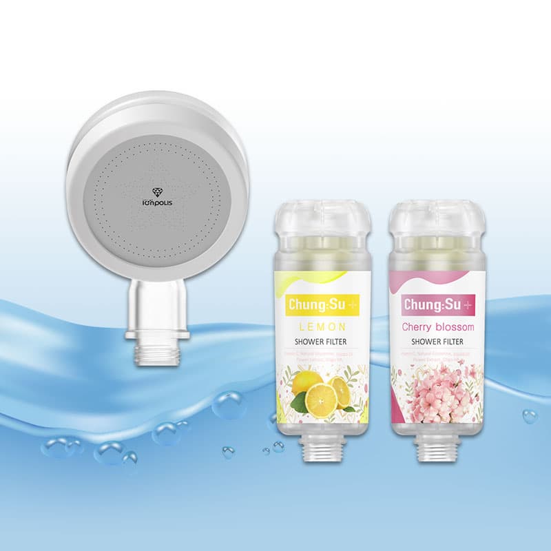 Ionpolis SinSu Mini shower and Vitamin C filter set