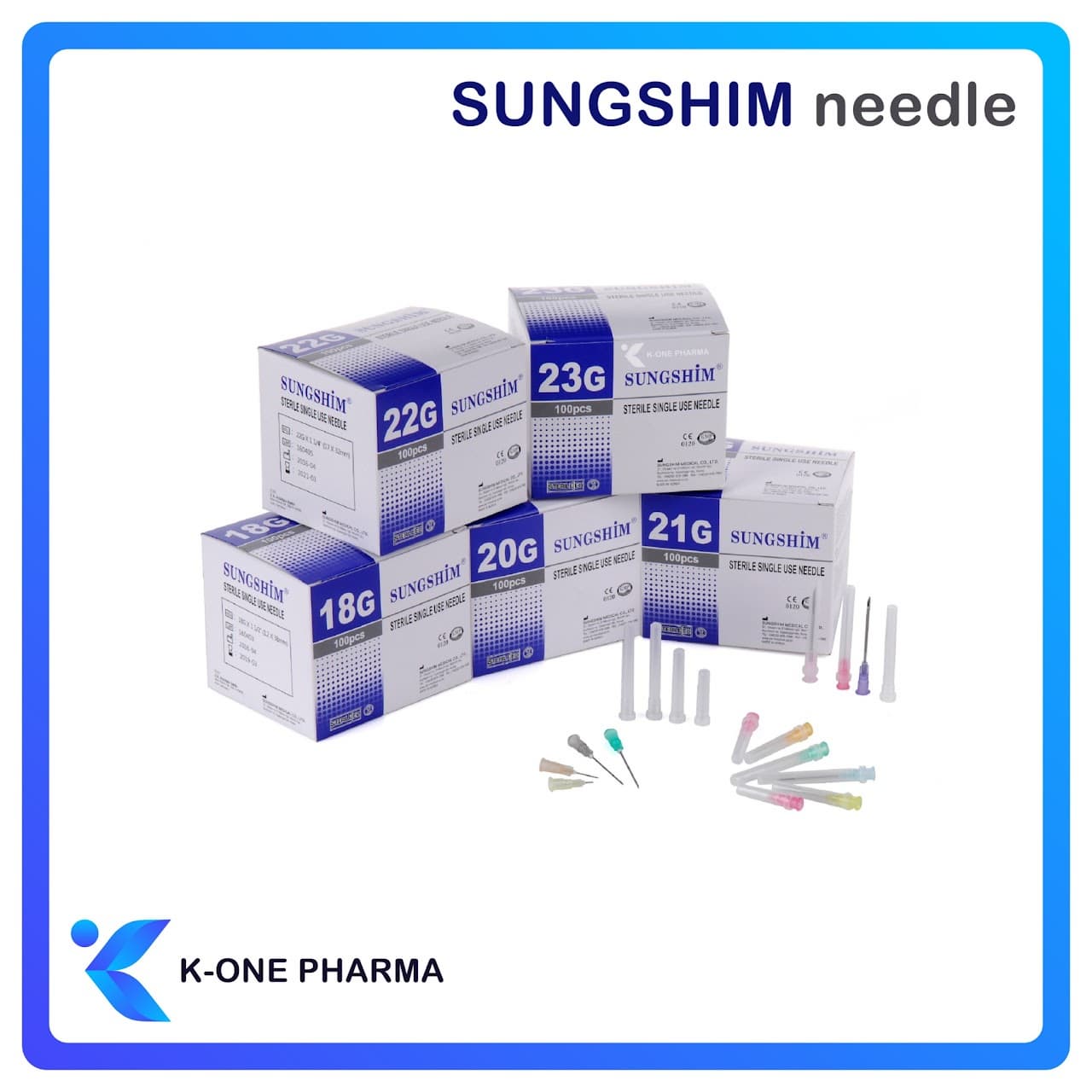 SUNGSHIM NEEDLE Latex Free Korea Product Insulin