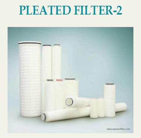 Commercial Pleated Filter