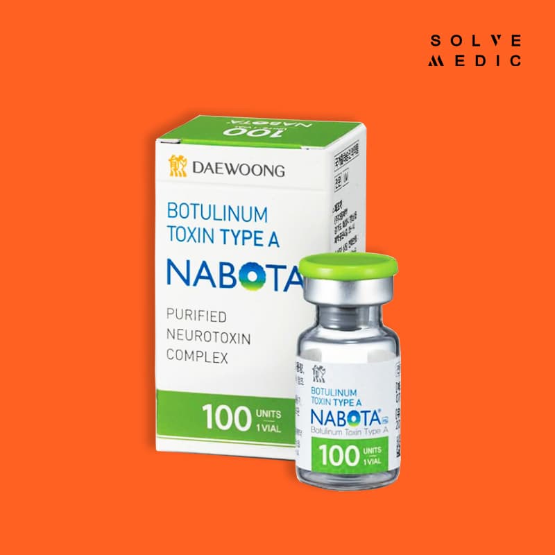 Nabota 100 Unit clostridium botulinum toxin type a daewoong nabota solvemedic