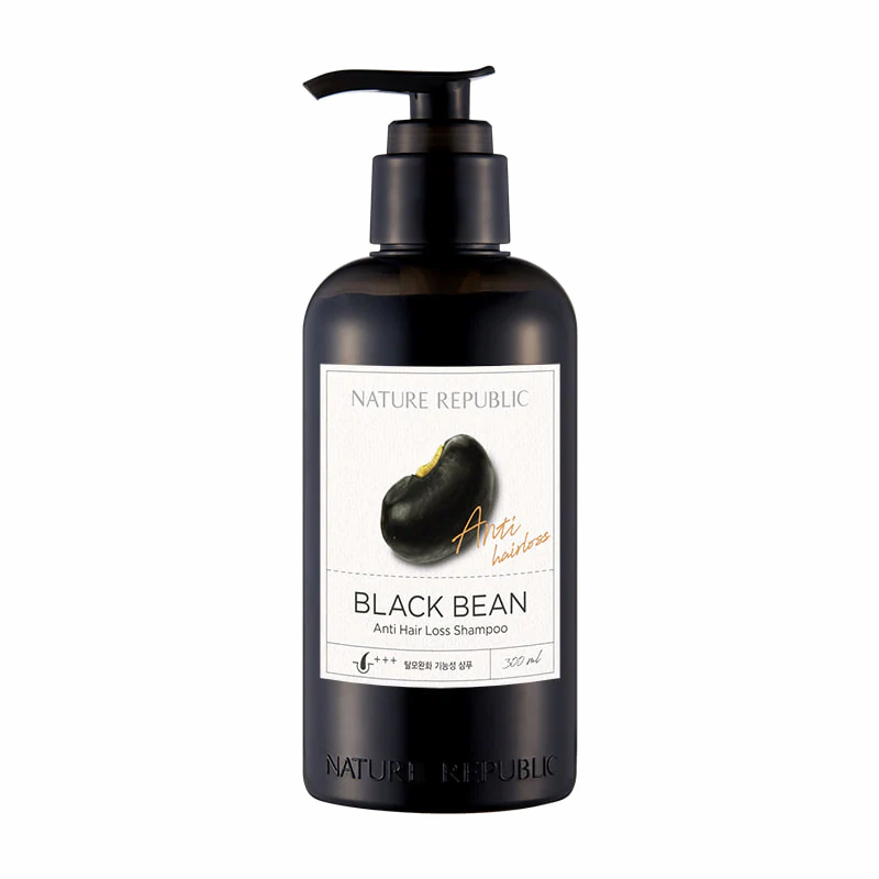 Nature Republic BLACK BEAN ANTI HAIR LOSS SHAMPOO Korean Cosmetics Wholesale