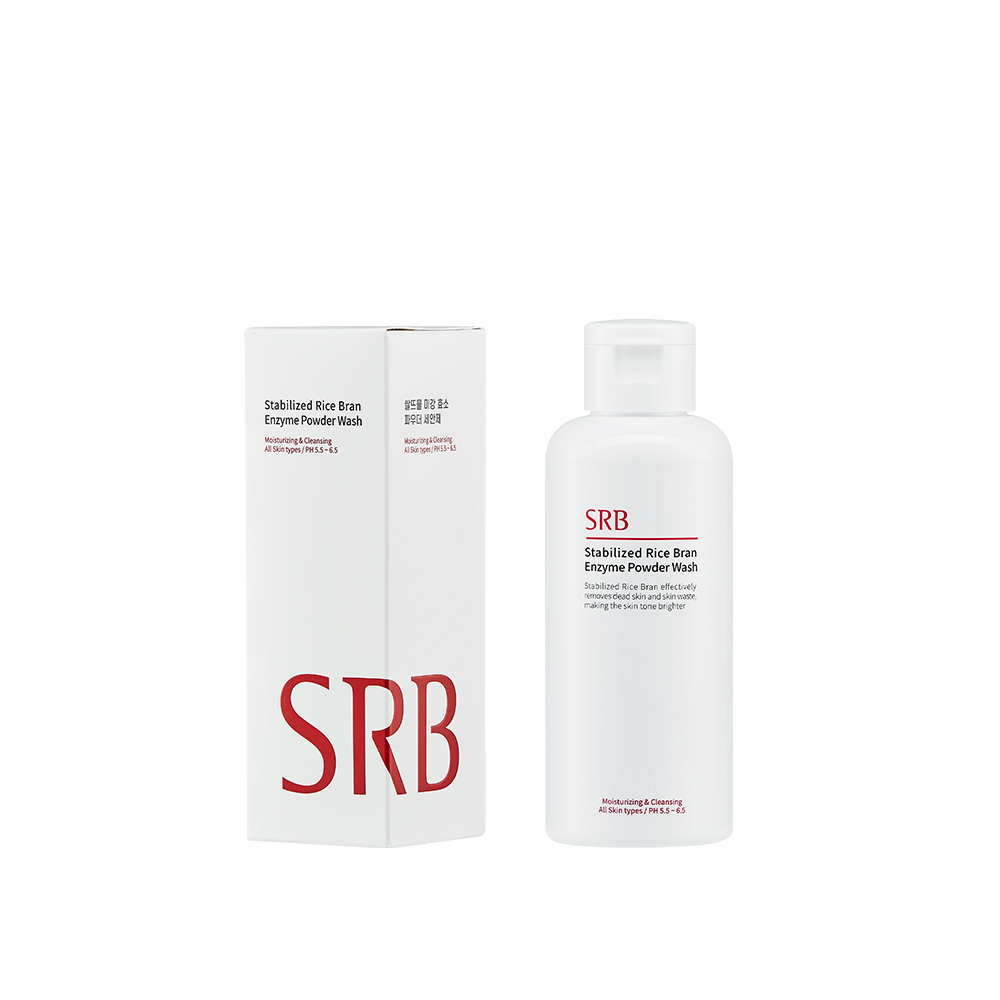 SRB Stabilized Rice Bran Enzyme Powder Wash cleansing powder korean skincare cleansing foam