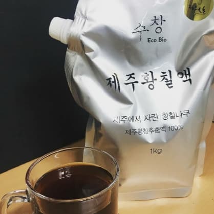 hwangchil tree juice