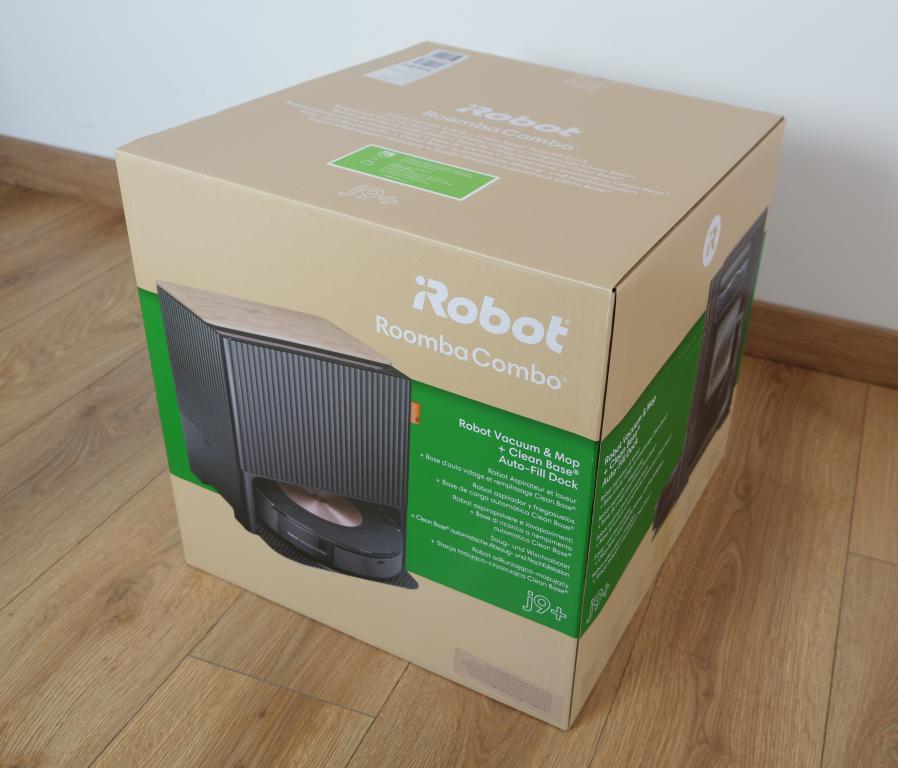 Irobot Roomba Combo J9_ Self_emptying _ Auto_fill Robot Vacuum _ MOP Cleaner _Authentic_