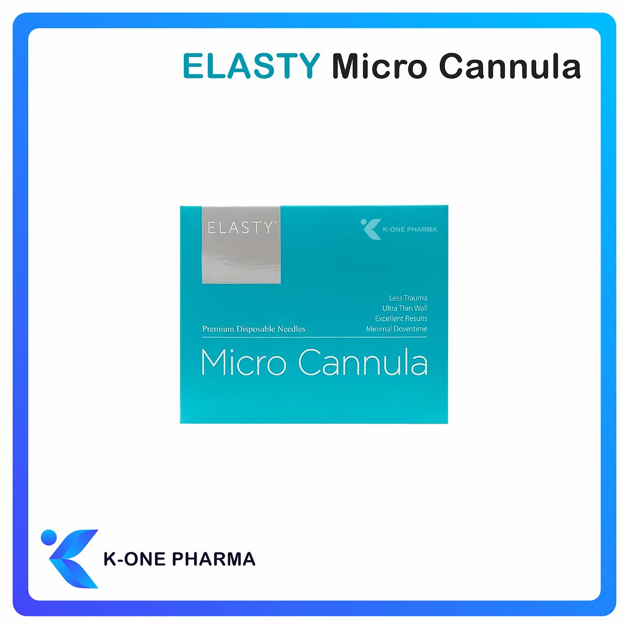 ELASTY MICRO CANNULA Sterile Blunt_tip Micro Cannula