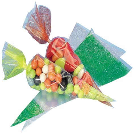Triangle Bopp Candy Bags / Bopp Cone Bag
