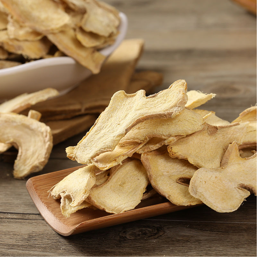 DRIED GINGER SLICED YELLOW COLOR VIETNAM GINGER