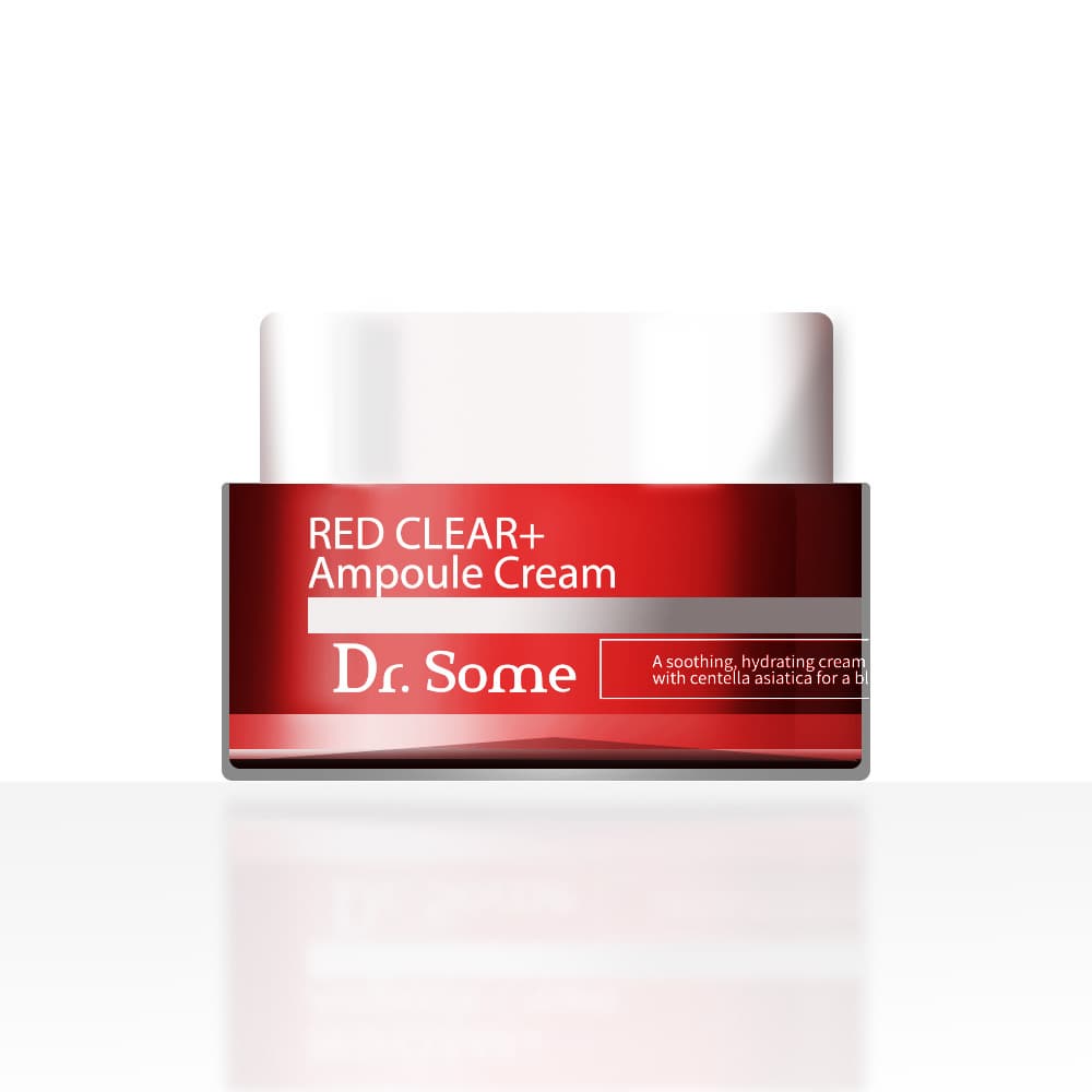 Dr_Some Red Clear Ampoule Cream _ Soothing and Calming Gel Cream for Sensitive Skin