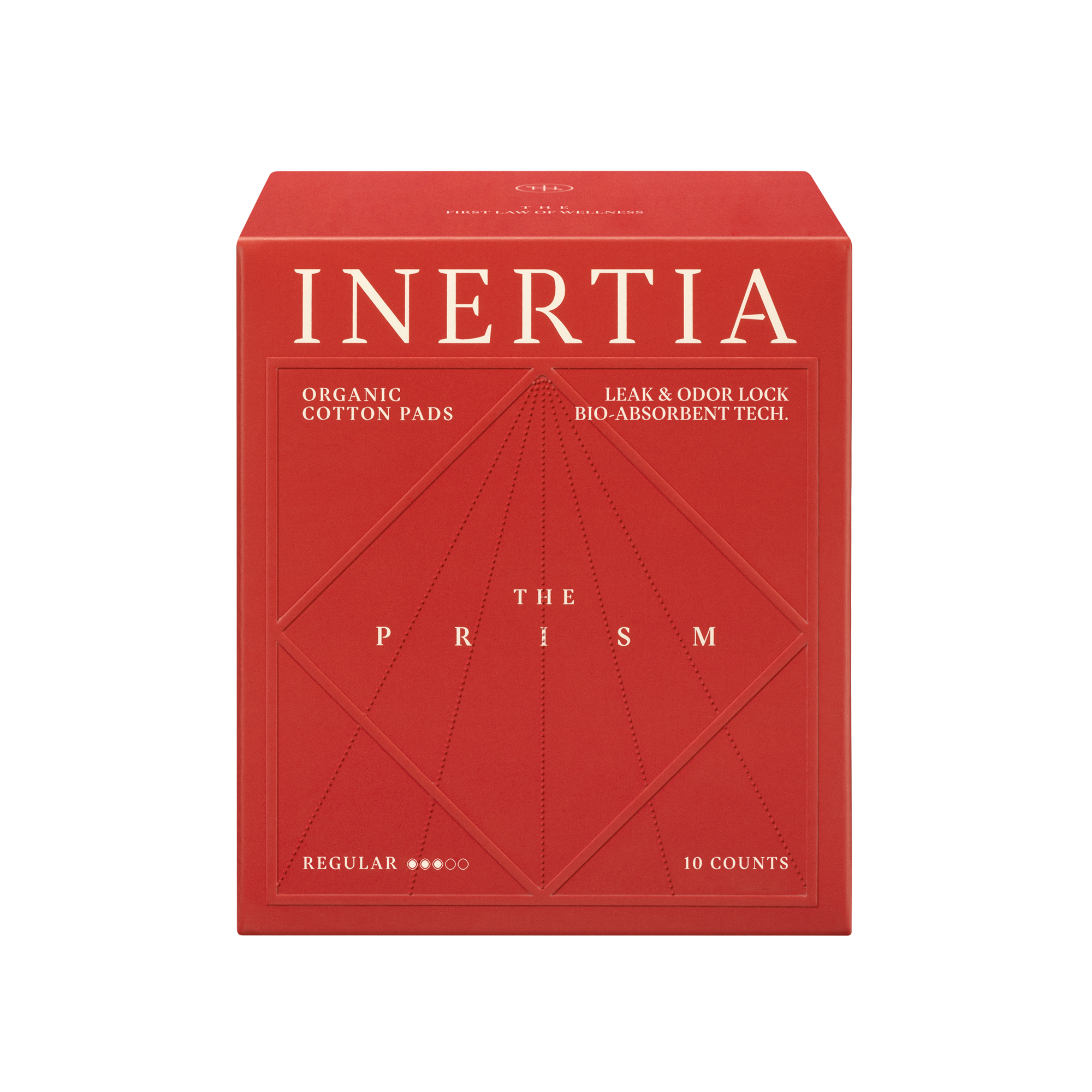 Inertia the Prism Organic Cotton Sanitary Pads Regular