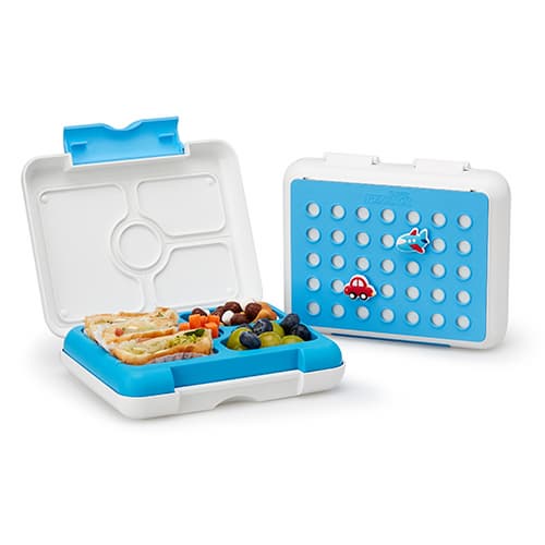 FLEX_LOCK KIDS Silicone Food Tray Lunch Box