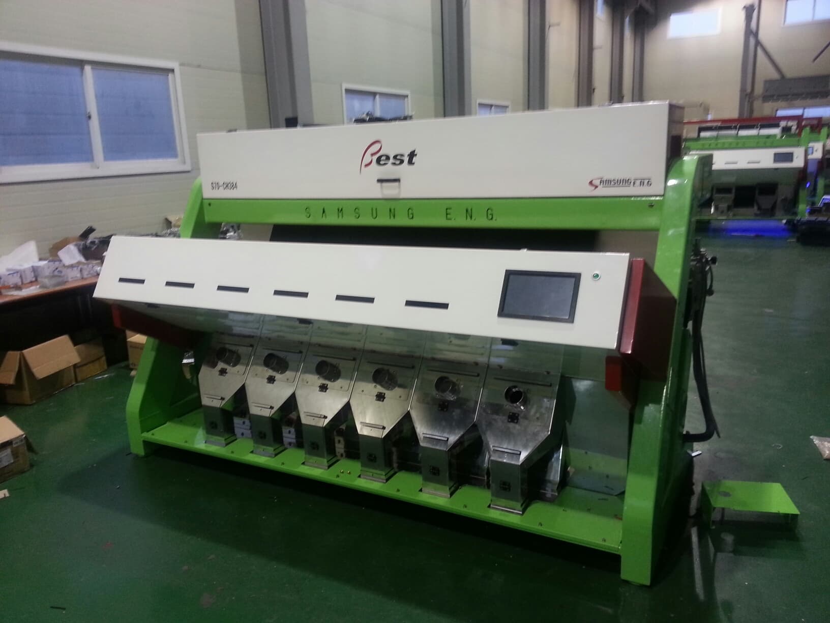Samuson Color Sortex SAMSUNG ENG Grain Color Sorter S70-384CH | tradekorea