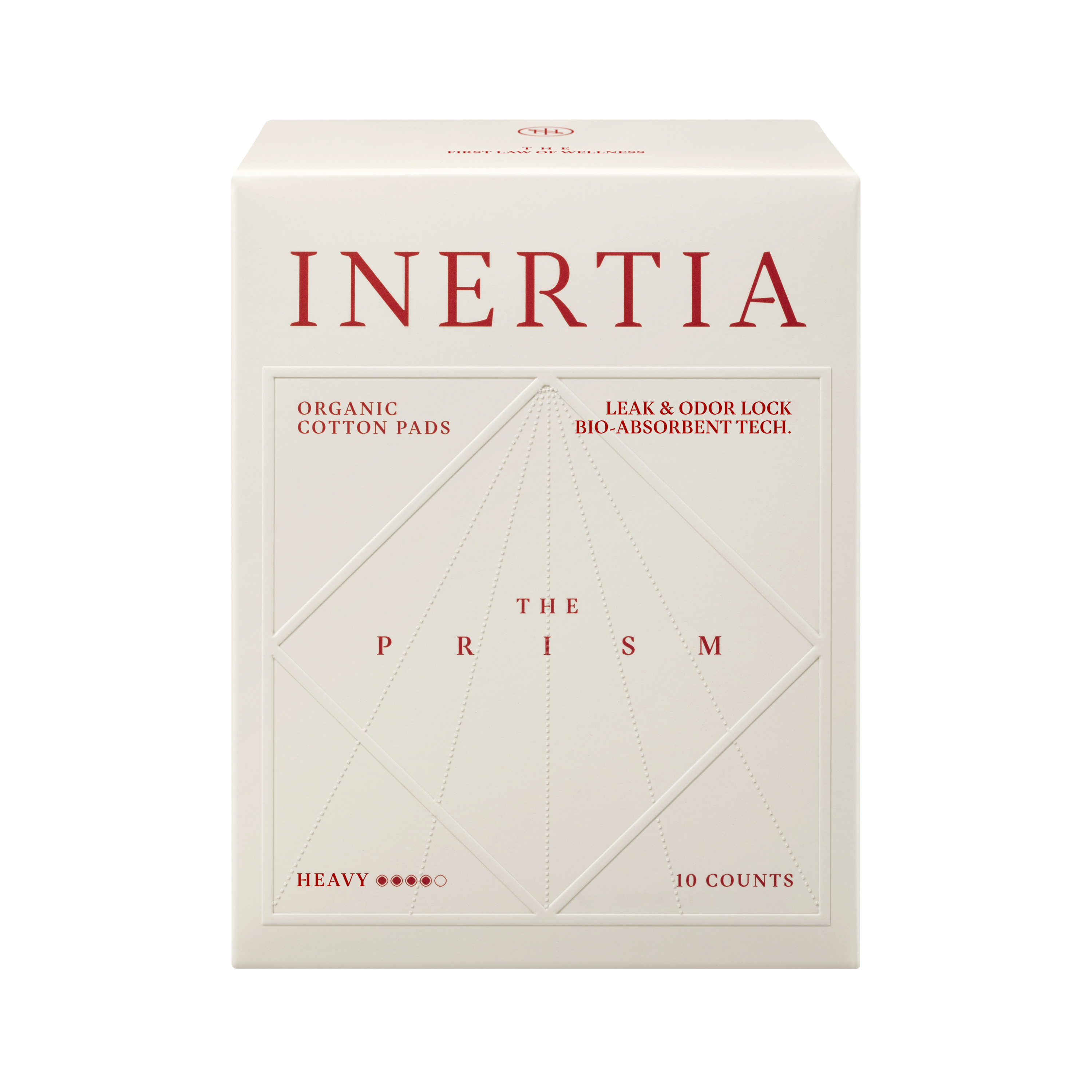 Inertia the Prism Organic Cotton Sanitary Pads _ Heavy