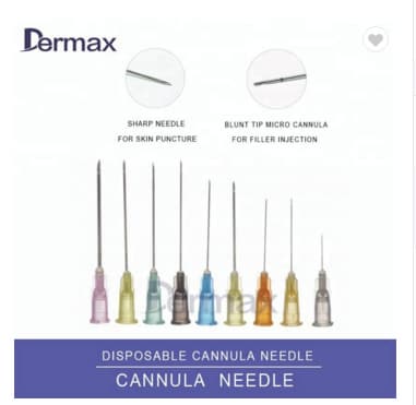 Different sizes longest plastic syringe cannula for hypoderm