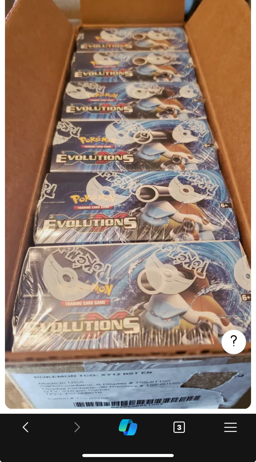 Pokemon TCG_XY Evolutions Sealed Booster Box _ Pack of 36