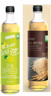 Vinegar series_Brown rice_ Lemon_White grape_