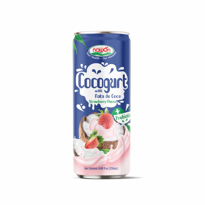 Cocogurt Drink Strawberry Flavor  Can_ 250Ml