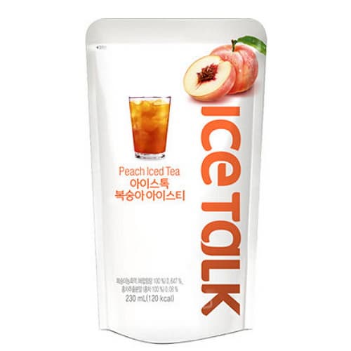 ICE TALK Peach Iced Tea