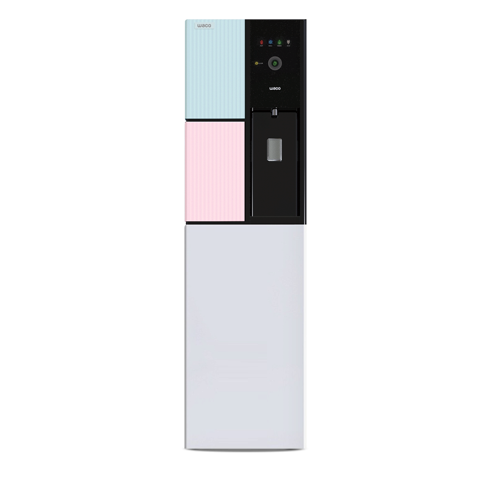 Water dispenser with in_line filter system